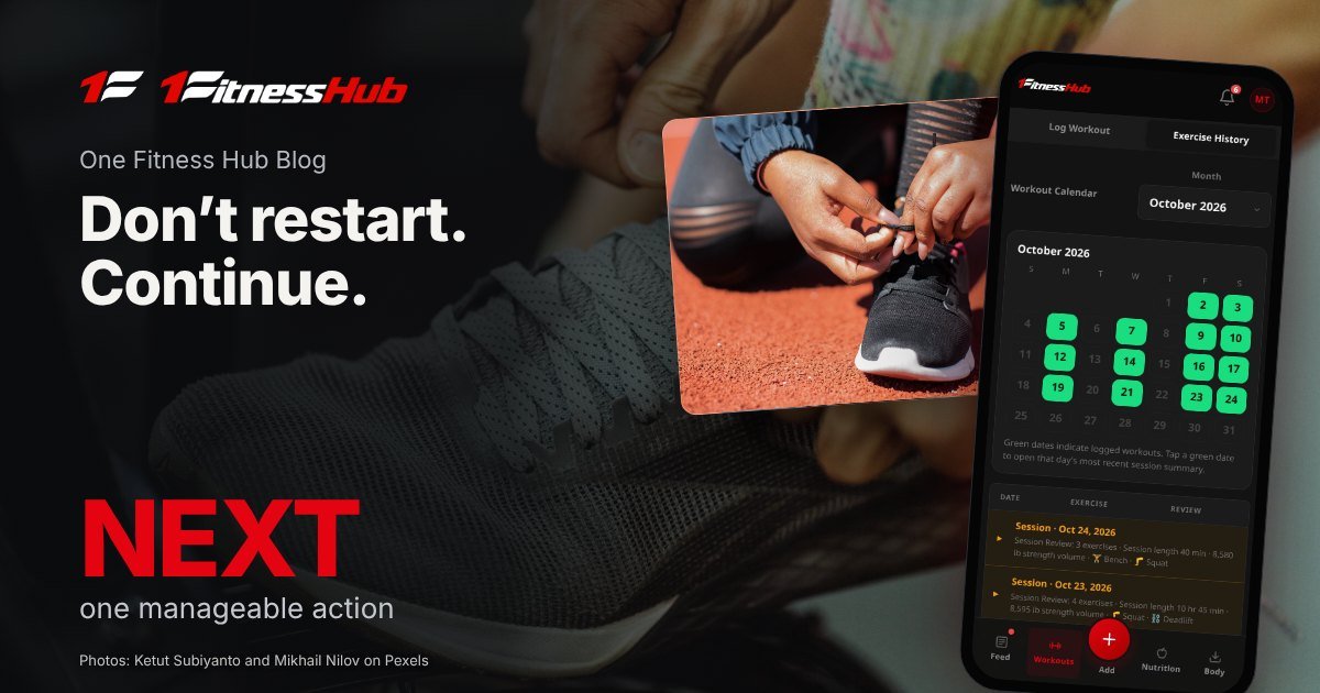 Cover: the headline over a photo of hands lacing a gray running shoe, beside a second photo of a runner tying her shoe on a red track and an app screen on a phone.
