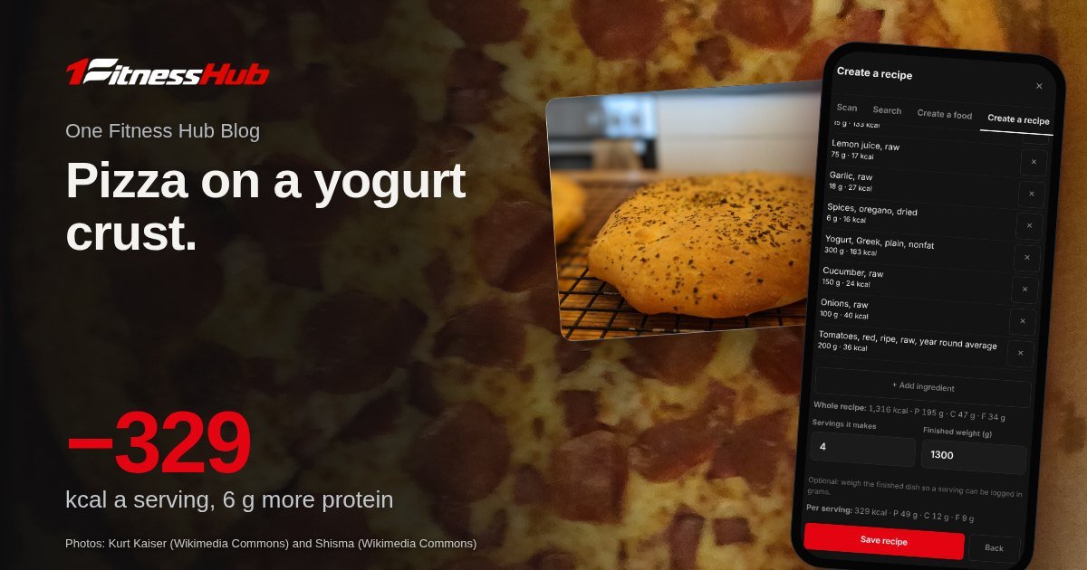 Cover: the headline over a photo of a pepperoni pizza, beside a second photo of a round focaccia loaf cooling on a wire rack and an app screen on a phone.