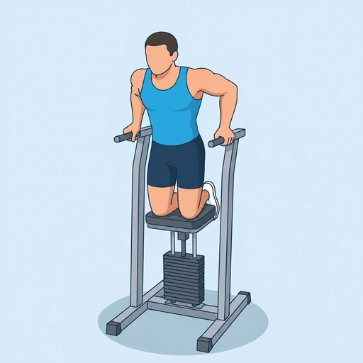 Fondos asistidos en máquina: Ilustración del ejercicio (peak)