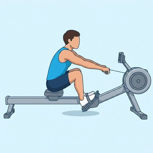 Rowing — Exercise illustration